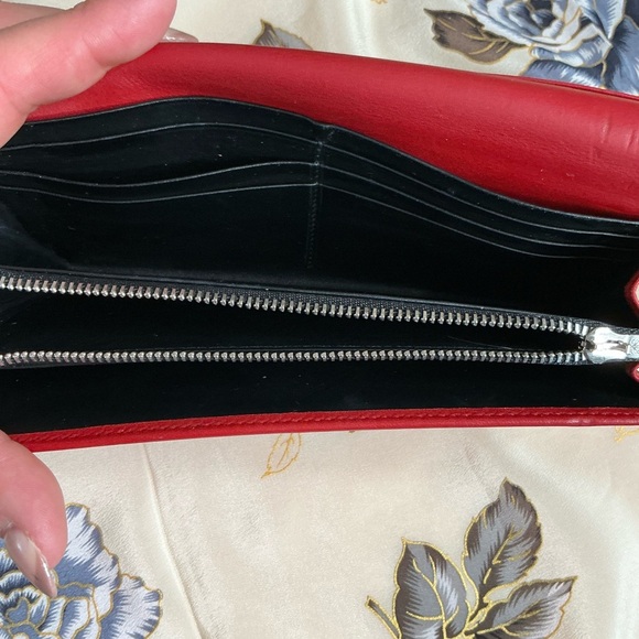 Loewe Red Leather Wallet - Picture 9 of 9